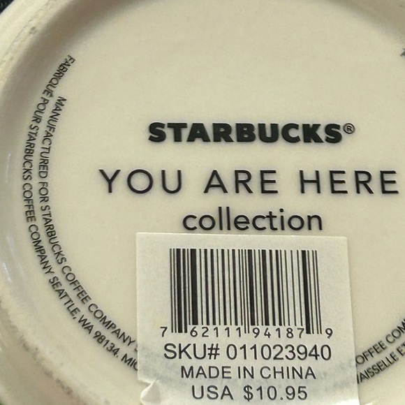 STARBUCKS YOU ARE HERE Collection Mug SEATTLE 2017 Collectibles - Picture 6 of 8